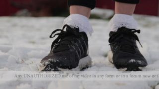 Asmr Cracked Snow Sound Effect | Nike Sneakers