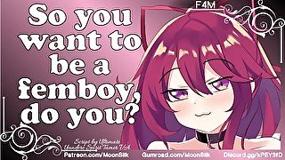 Mistress x Neko Listener - Dressed Up as a Femboy ASMR Roleplay F4M