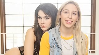 Sensual lesbian sex with Abella Danger and Valentina Nappi