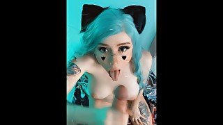 Catgirl Sucked Yummy Cock Snapchat AliceBong