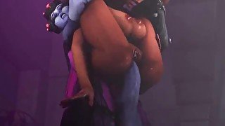 Overwatch fucks beautiful Latin woman