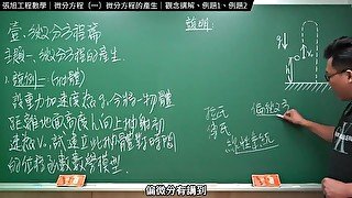 認真教一下微分方程的產生｜張旭工程數學｜微分方程篇｜主題一：微分方程的產生