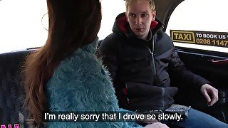 Female Fake Taxi First fare First fuck for Therese Bizarre