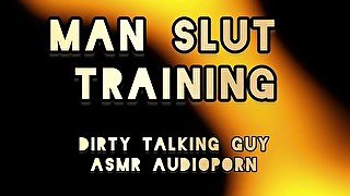 [Dirty Talking ASMR Audio] Man-slut Training