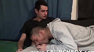 feminate skinny twink fucked bareback by top latino for more fun