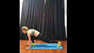 Home Workout Girl Fitness Part 12