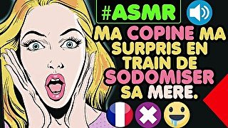 ASMR FRANÇAIS, La belle mére par le cul