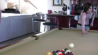 Naked Pool Playing College Girls Part1