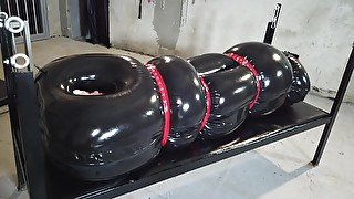 Inflatable Rubber Sleepsack