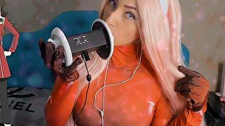 SFW **** ASMR 3DIO Cosplay FRANXX - Ear Eating