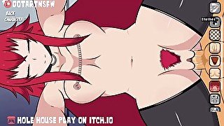 Rias Gremory DoggyStyle Creampie With Pubes - Hole House