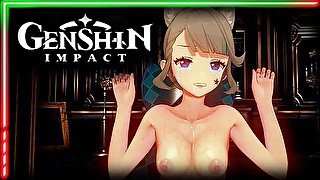 Genshin Porn Lynette needs to be Rizz and Plap 💦  Anime Hentai Sex R34 Real Fontaine Get Pregnant