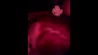 Redhead girl amateur sucking dick blowjob in nightclub toilet (Part 1.)