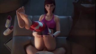 D.Va Sofa POV Fuck w/ Sound