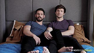 Gay hardcore fuck is all that horny gay Casey Jacks wants to do