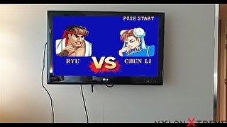 165 Pov Cam Of Kitana Lure Chun Li Cosplay Pantyhose - Sex Movies Featuring Sexy Tights