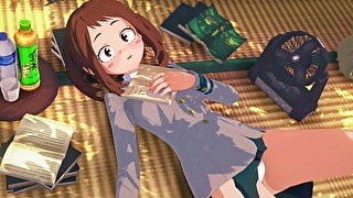 OCHAKO URARAKA NICELY FUCKED AFTER ENTERING HERO ACADEMY