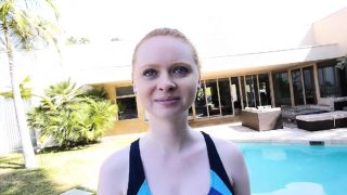 CFNMTEEN - Pale Ginger Teen Fucked By Swimming Coach