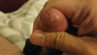 Me edging my little cock to cum