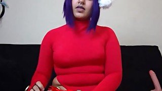 X-mas Holiday Raven Cosplay Cam Show (Chuggey)