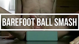 Barefoot Ball Smash - Nurse Myste - Femdom Ballbusting CBT