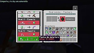 TODOS los TRADEOS de los ALDEANOS FLECHEROS  Minecraft Bedrock  Alex_mg_