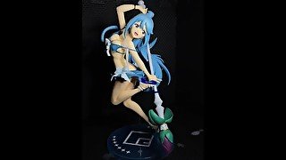 SOF Aqua Konosuba figure bukkake