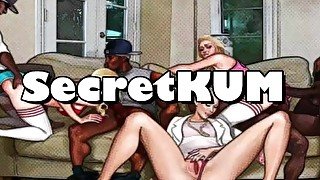 Little Red Riding IN THE HOOD &vert;&vert; BBC Interracial Threesome