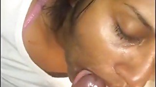 Deep throat fuck