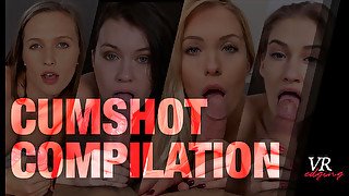 Cumshot Compilation - Edging Compilation with Busty Pornstars