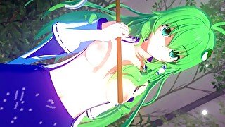 A DATE WITH SANAE KOCHIYA 🥰 TOUHOU HENTAI