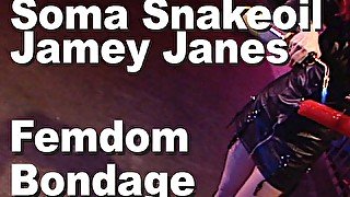 Soma Snakeoil & Jamey Janes Femdom Bondage Hot Wax GMJP-IR0009