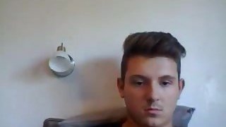 German Cute Boy Shows His Big Fat Ass On Cam So Tight Hole