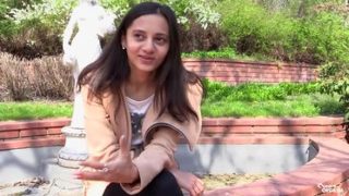 Fine-looking young whore Shrima Malati play her self