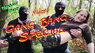 Nadine Cays Gang Bang Trial 1 - How much come & dare ???