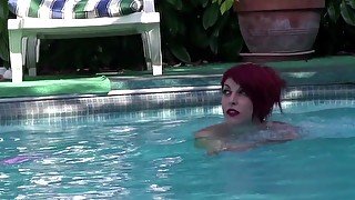 Hardcore fucking with provocative redhead neighbor Lyza Vondee