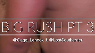 4K HD 'Big Rush Pt 3' @GAGE_LENNOX Bear / Rimming / Chubby / Oral / Cum