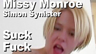 Missy Monroe & Simon Synister suck fuck facial