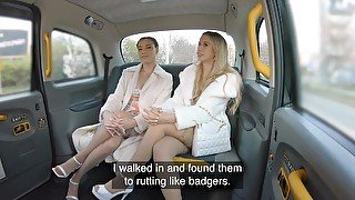 Two girls look brilliant during a hot FFM fuck session