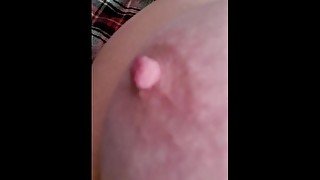 Cumshot on perfect pussy masturbation