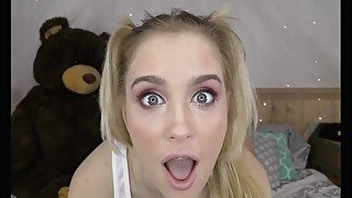 Amateur blonde teen has anal sex on webcam in doddy style