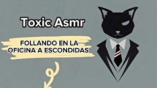 Follando en la oficina, pareja folla a escondidas [Asmr] [Relato erótico] [Voz de hombre]