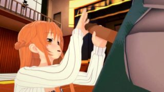 (3D Hentai)(Sword Art Online) Asuna x Agil