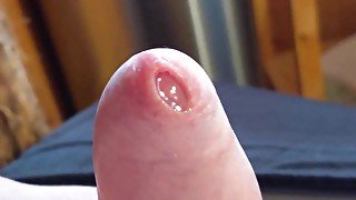 Extreme Close-up Shots & Gentle Playing With Small Cock Leads To Week-long Cum From Tight Foreskin