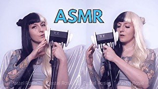 SFW ASMR - One Hour Gently Blowing on Your Ears - PASTEL ROSIE Amateur Youtuber Spine Tingles