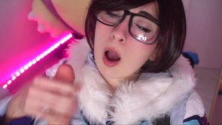 Mei from Overwatch PityKitty Blowjob handjob