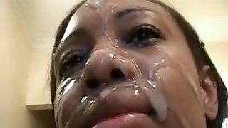 Amazing amateur Facial, MILFs sex movie