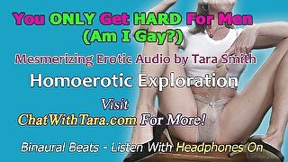 AUDIO ONLY - You only get hard for men, am i gay? Homoerotic mesmerizing fetish audio