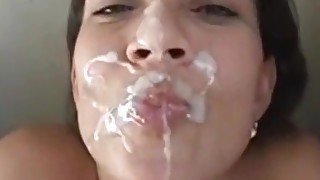 Hot Brazilian Milf With Big Arse Fucks Like a Pro and Gets a Messy Facial