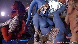 XXX funny parody from Digital Playground: Star Wars Underworld